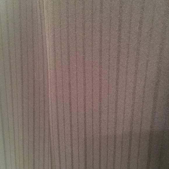 Black on Black Pinstriped Sheath Dress - Picture 2 of 5